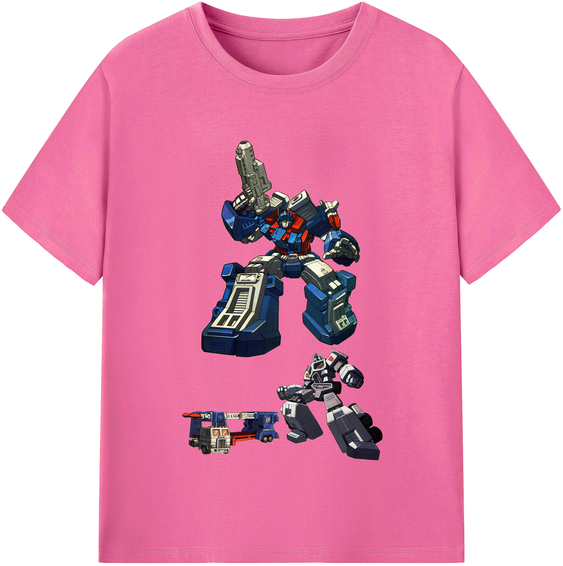 （画像用）  レディースカジュアルプリントTシャツ（綿100％）